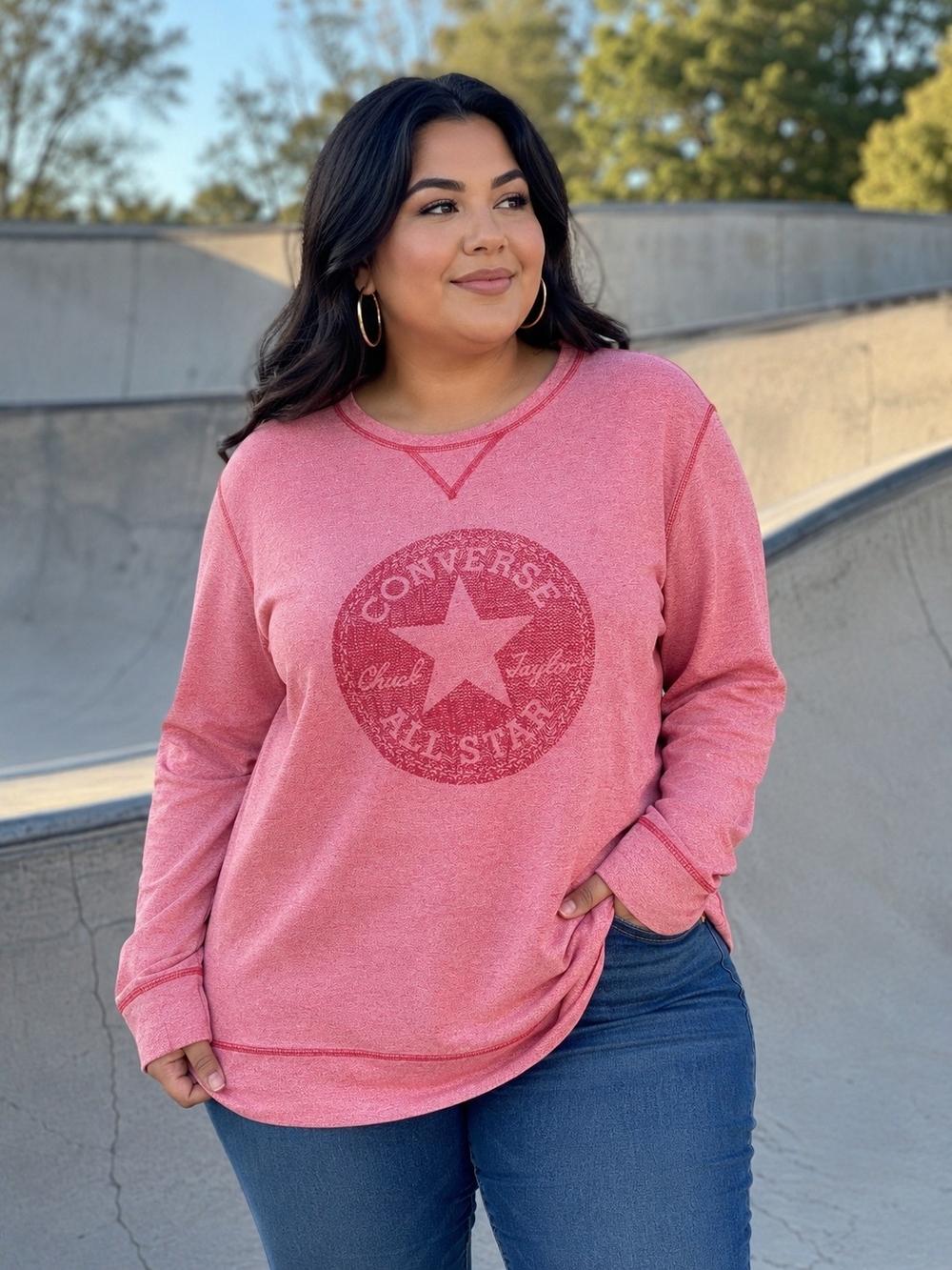 Converse All Star Logo Pullover